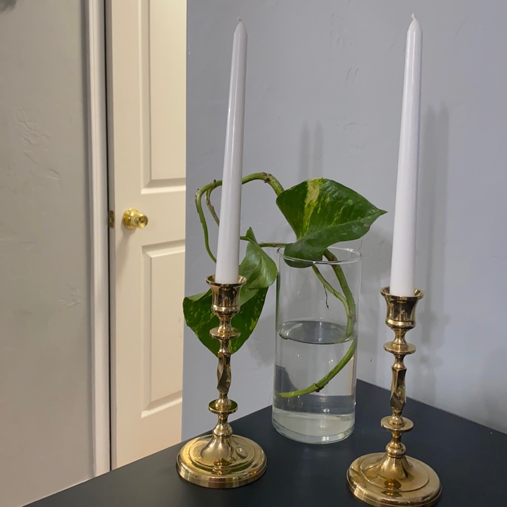 Vintage candleholder boho